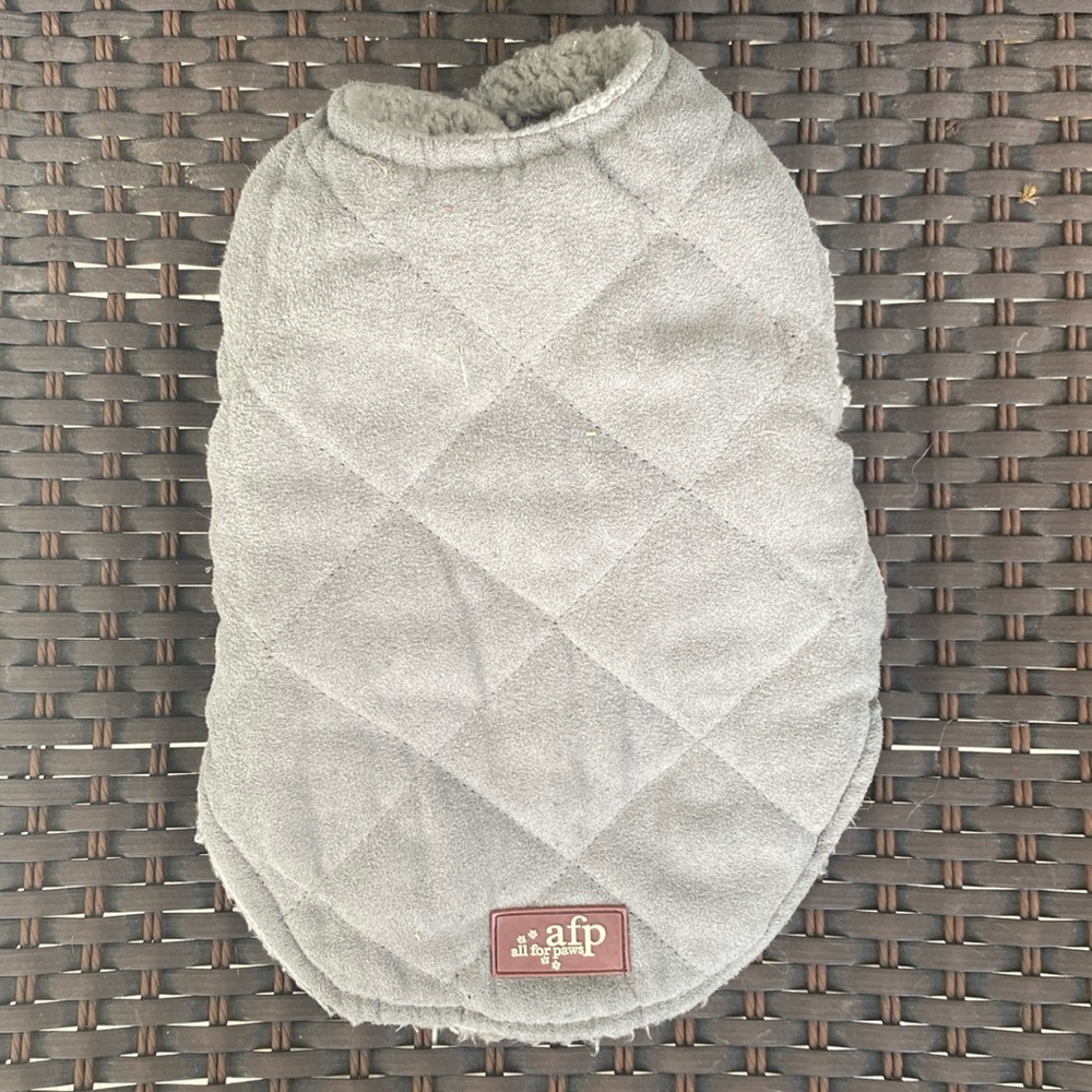 Small fleece dog vest